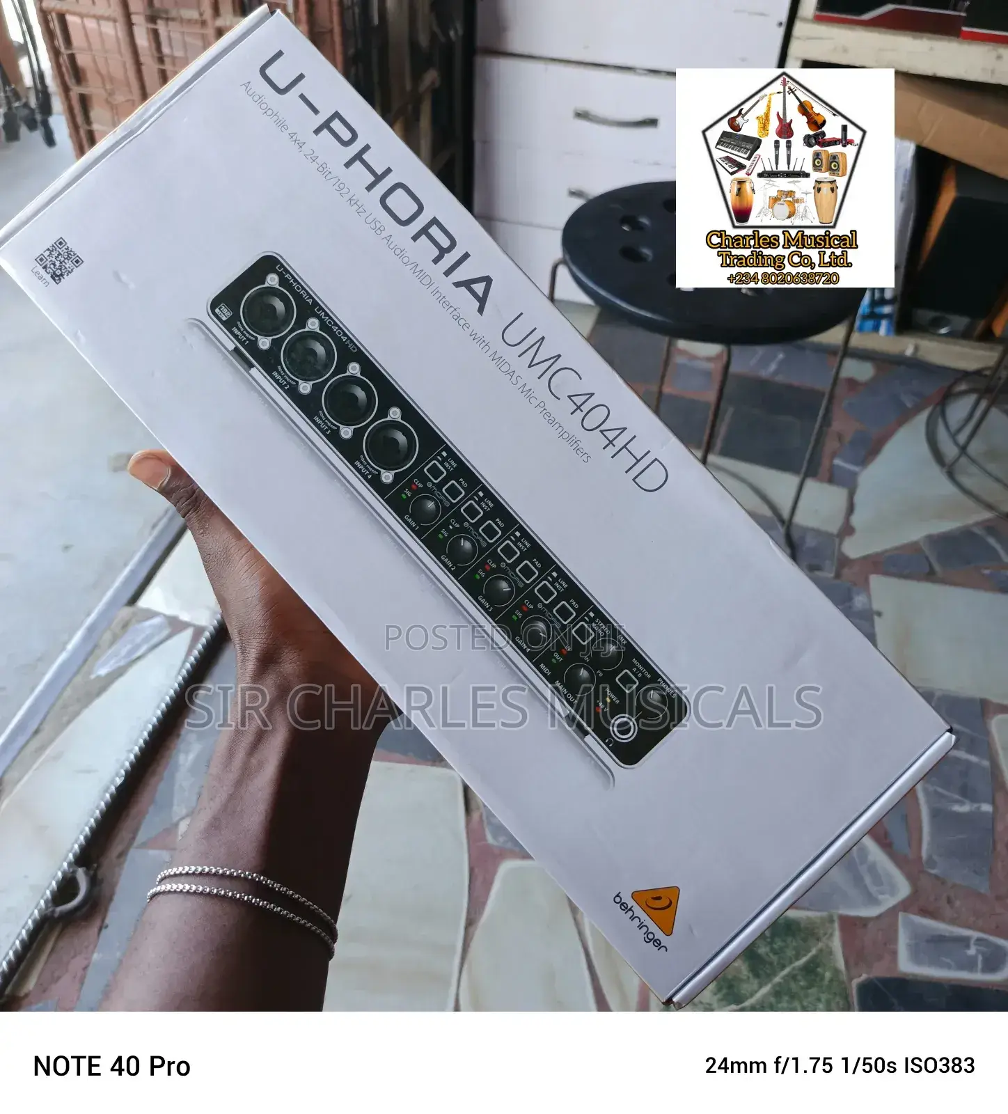 Behringer Behringer U-Phoria UMC404HD USB 2.0 Audiointerface