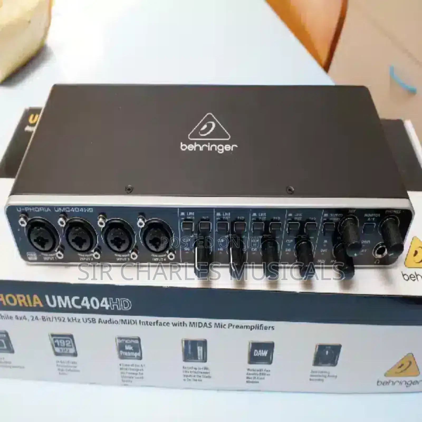 Behringer Behringer U-Phoria UMC404HD USB 2.0 Audiointerface