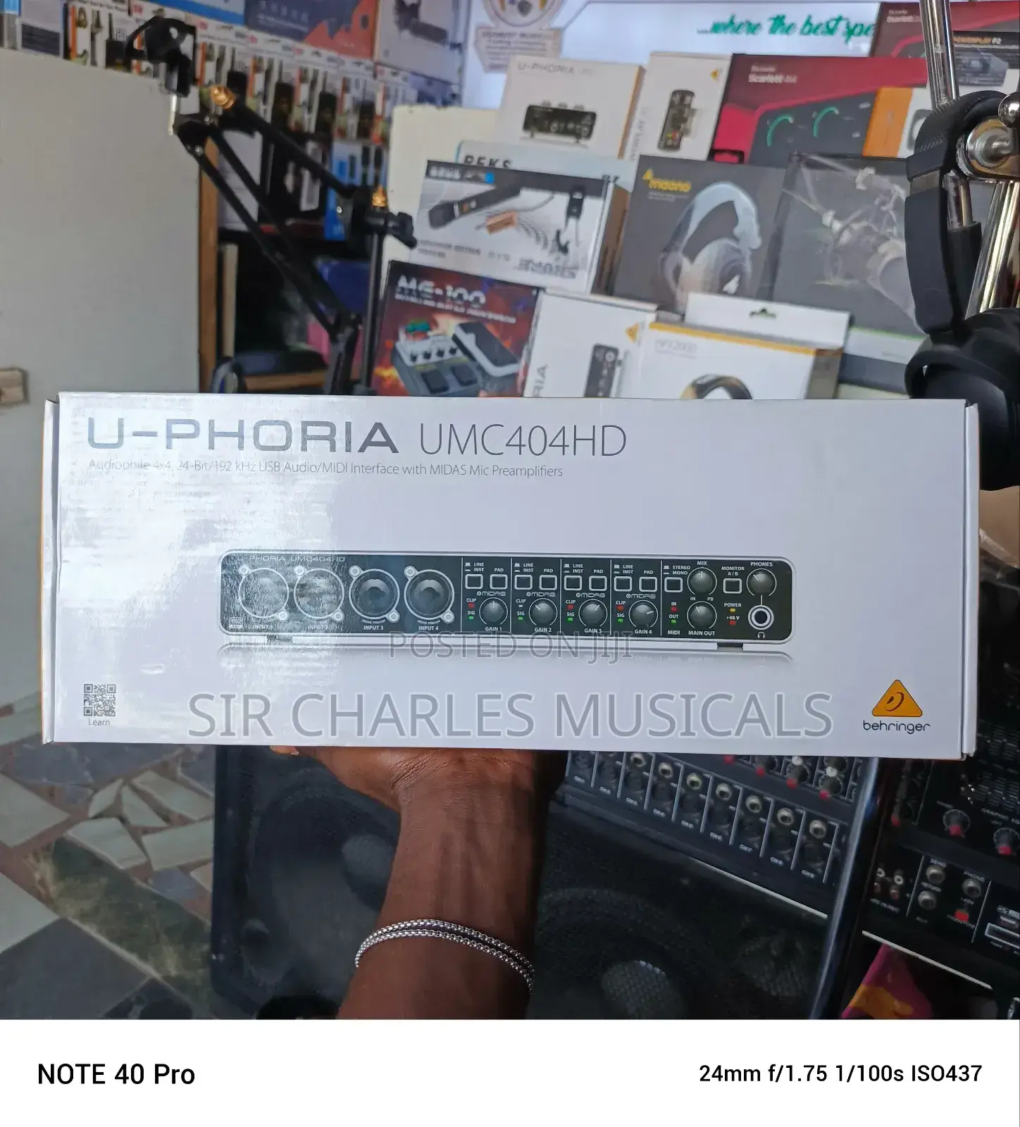 Behringer Behringer U-Phoria UMC404HD USB 2.0 Audiointerface