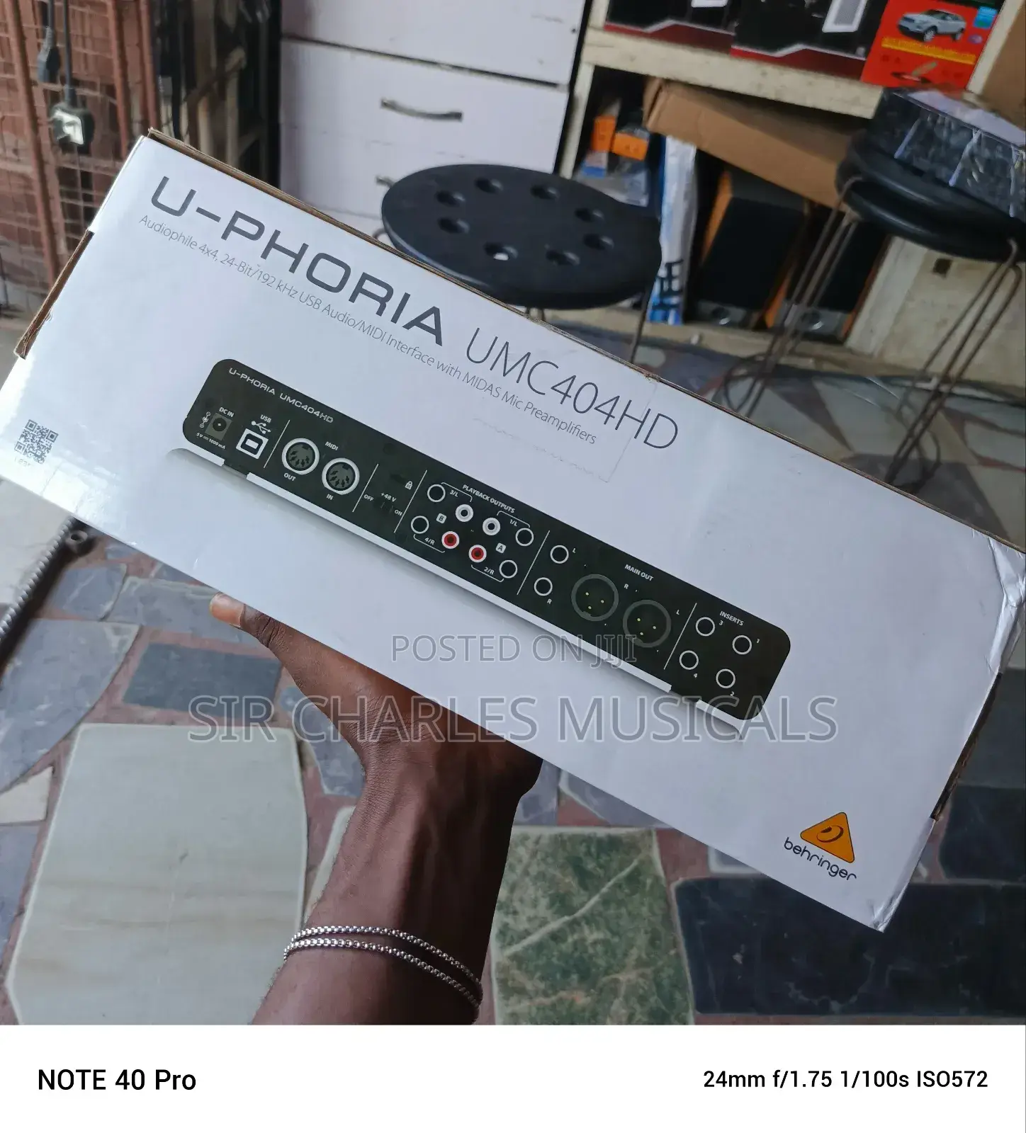 Behringer Behringer U-Phoria UMC404HD USB 2.0 Audiointerface