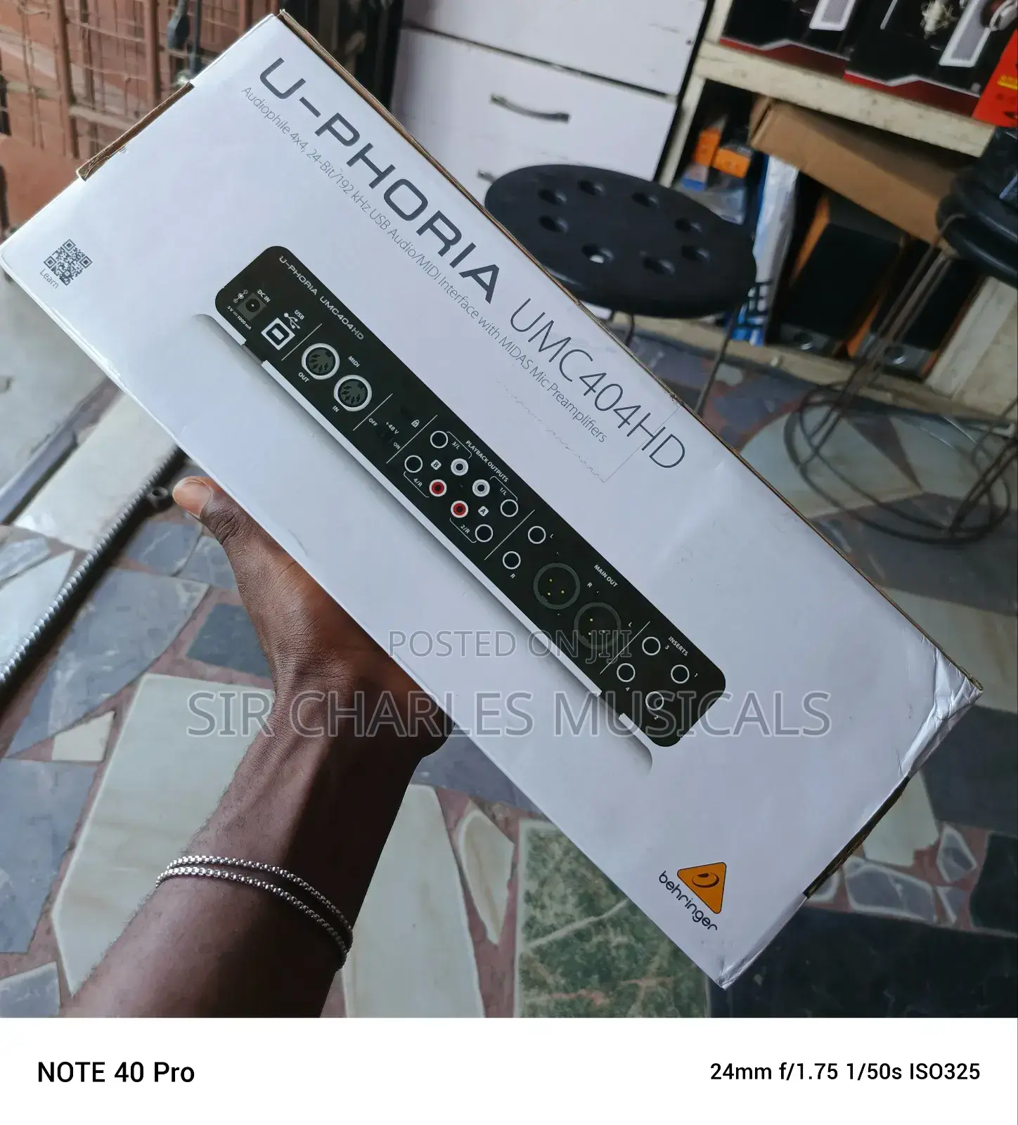 Behringer Behringer U-Phoria UMC404HD USB 2.0 Audiointerface