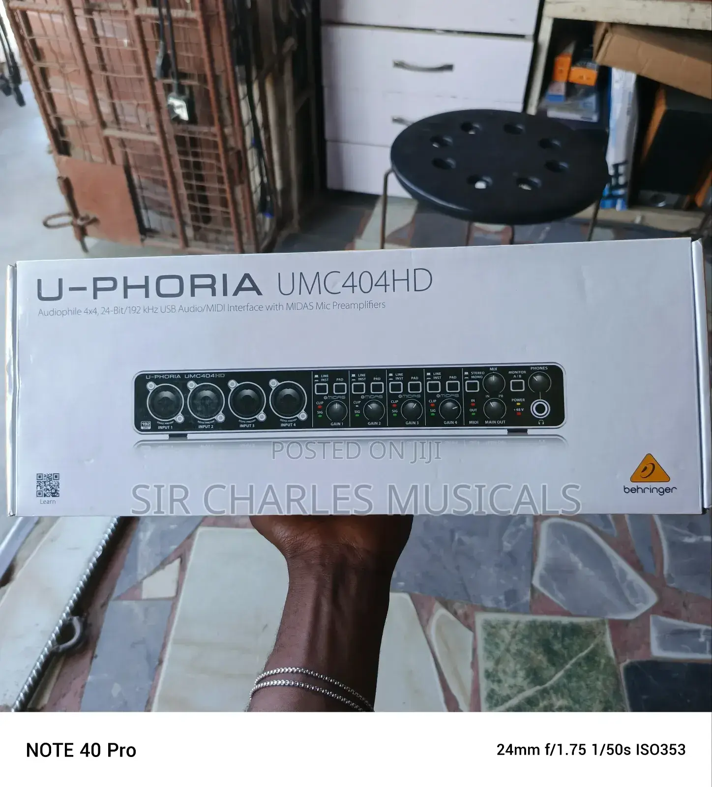 Behringer Behringer U-Phoria UMC404HD USB 2.0 Audiointerface
