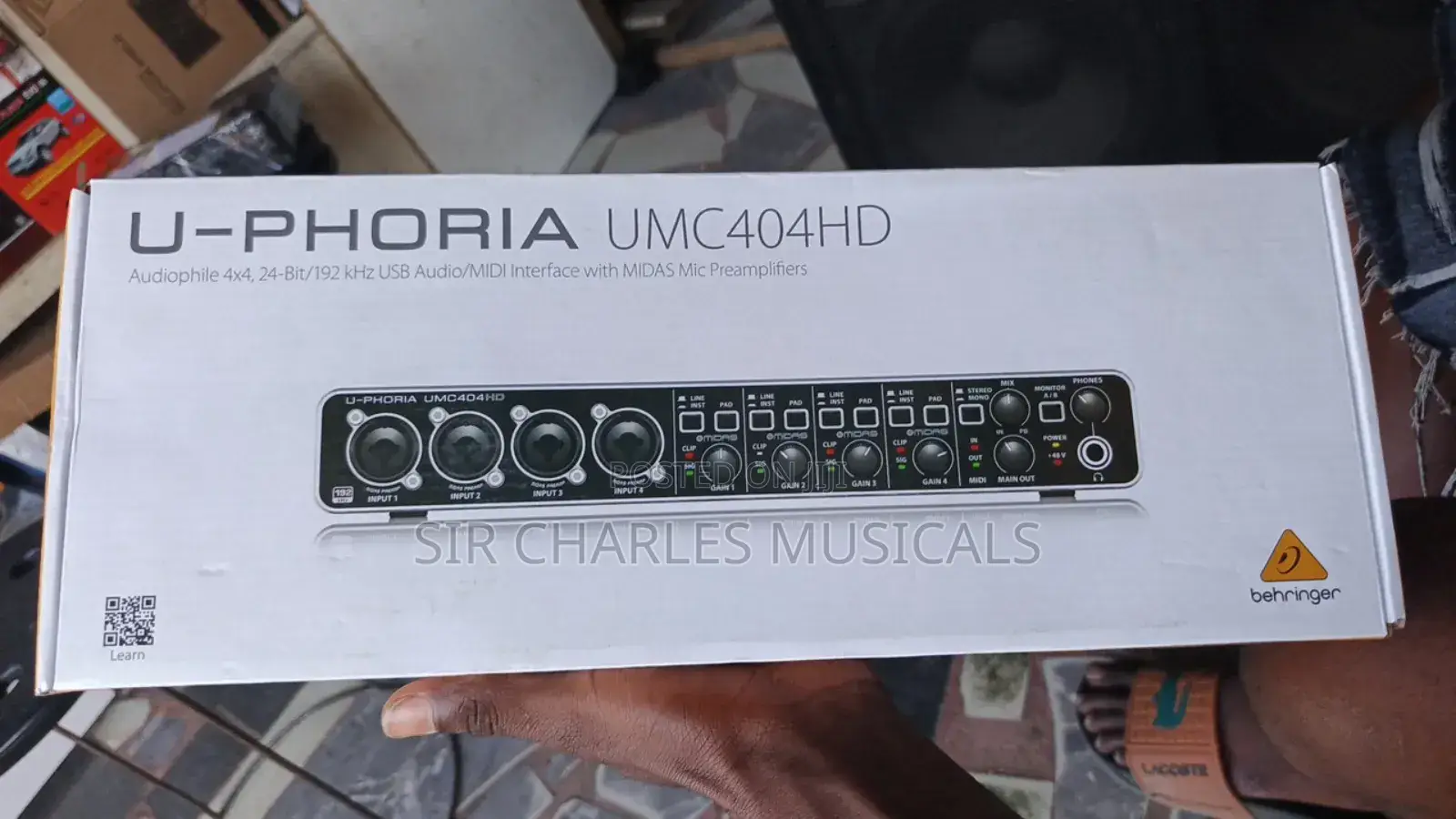 Behringer Behringer U-Phoria UMC404HD USB 2.0 Audiointerface