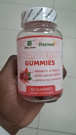 Cranberry Gummies to Help Urinary Tract Health