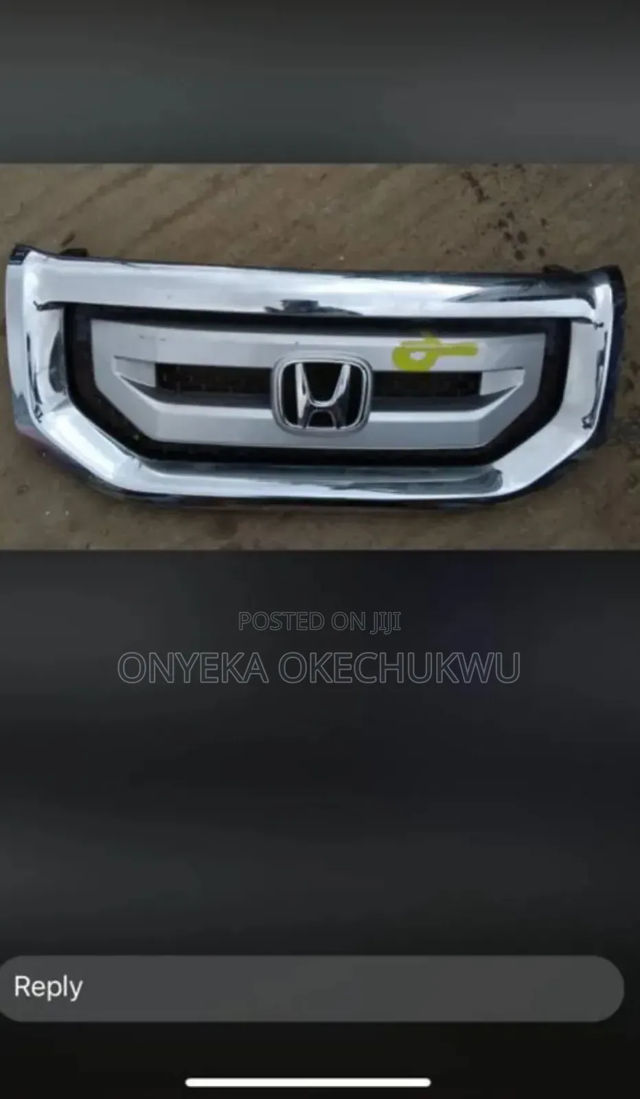 Front Grill Pilot 2010