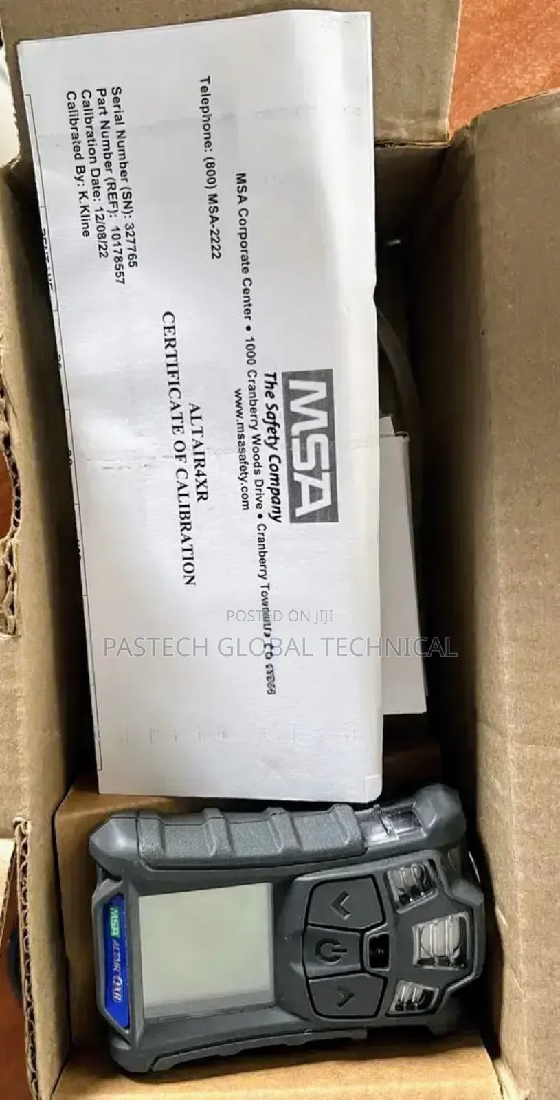 Msa Altair 4X Multigas Detector