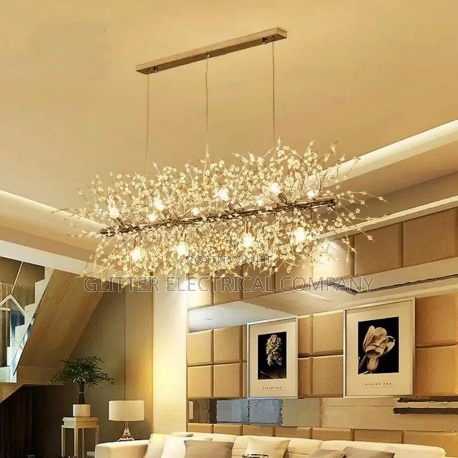 Modern Luxury Crystal Chandelier for Living Room