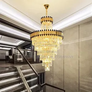 Modern Crystal Chandelier for Living Room