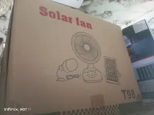 Solar Table Fan Available