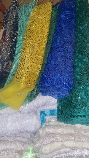 Luxury Handbeaded Lace Per Yards