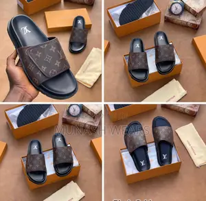 LV Monogram Leather Slip