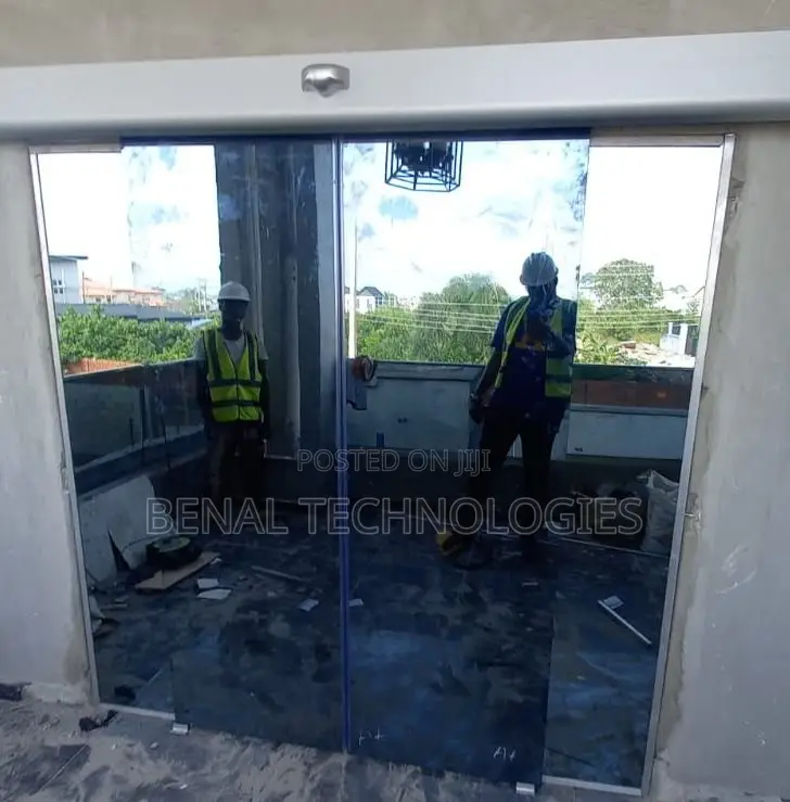 Automatic Motion-Tracking Entry Door