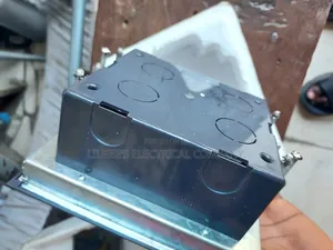Original Floor Box With 13 Amps and Data Socket