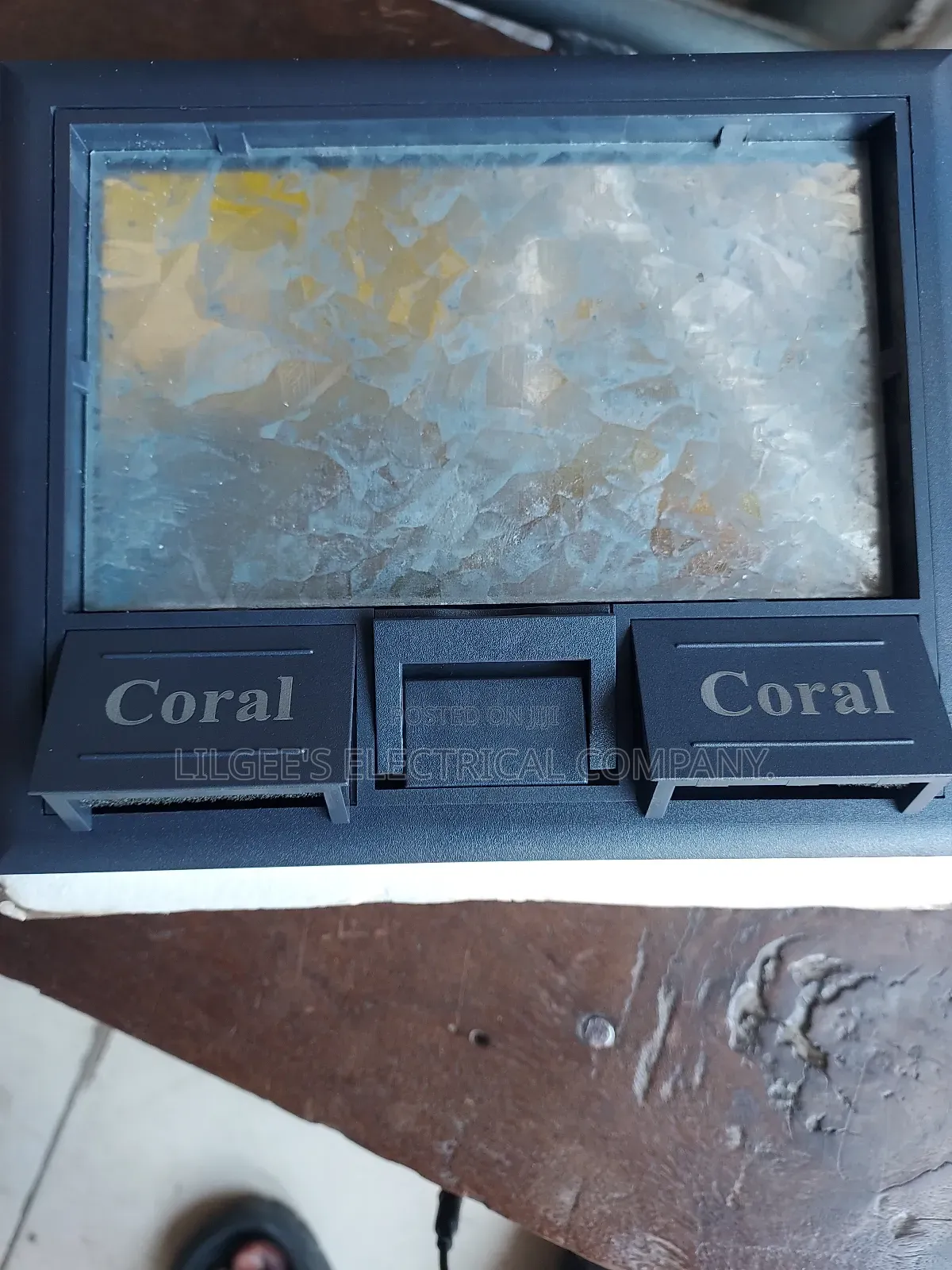 Original Floor Box With 13 Amps and Data Socket