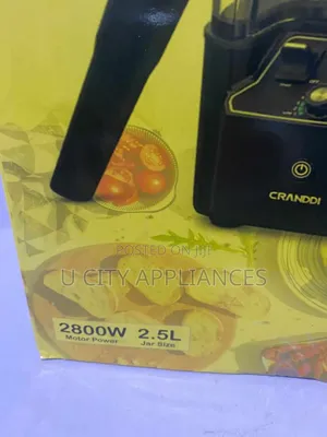 Crnddi Professional Soundproof Blender