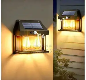Motion Sensor Solar Wall Lamp