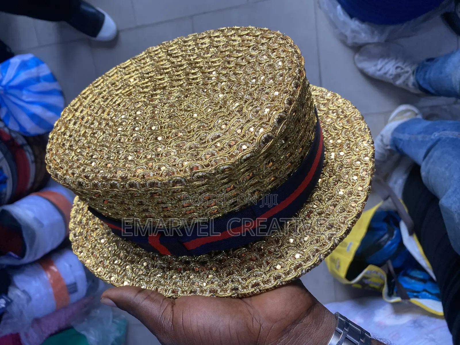 Original/Quality Flat Head Straw Hat for Unisex