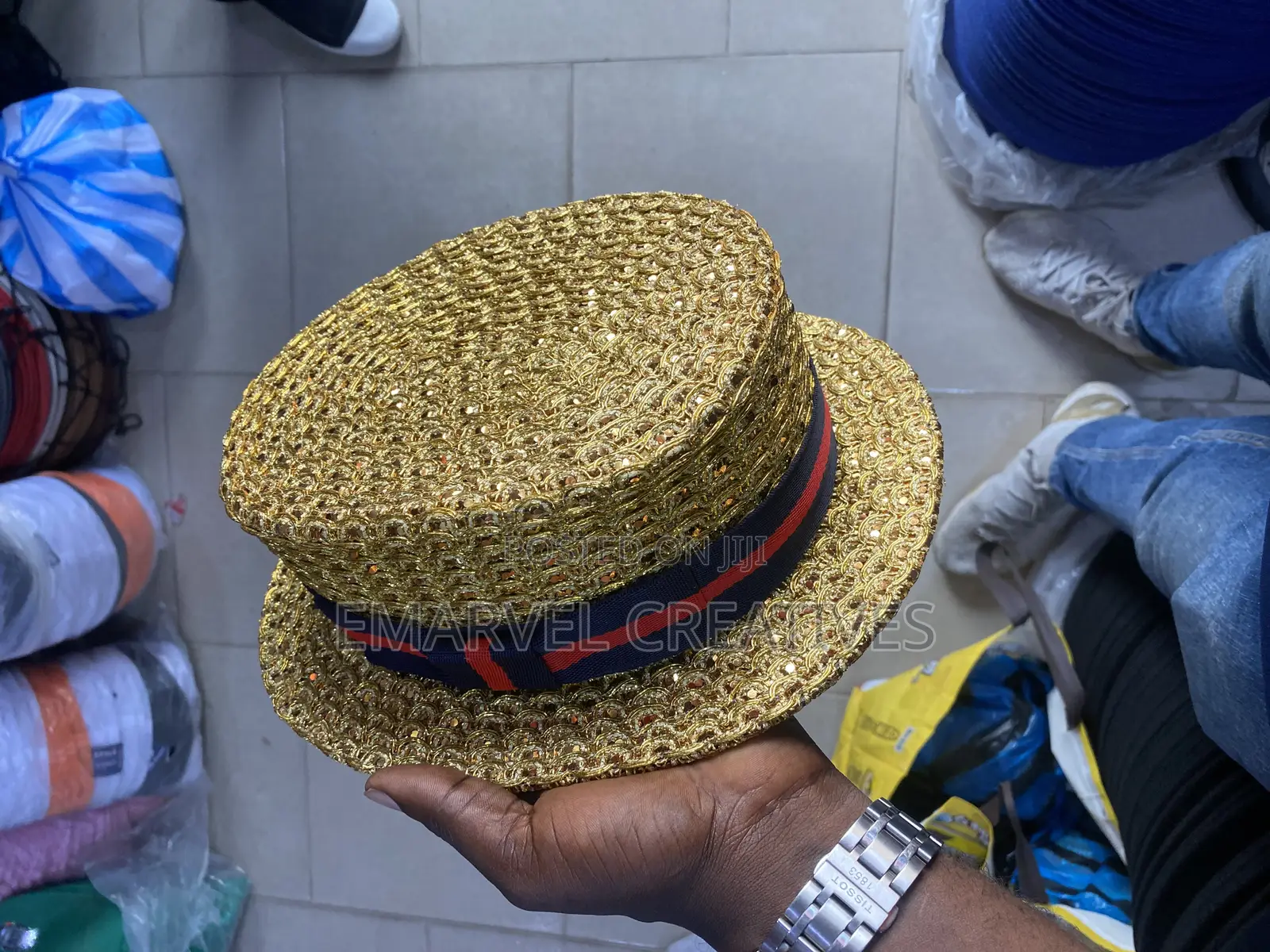 Original/Quality Flat Head Straw Hat for Unisex