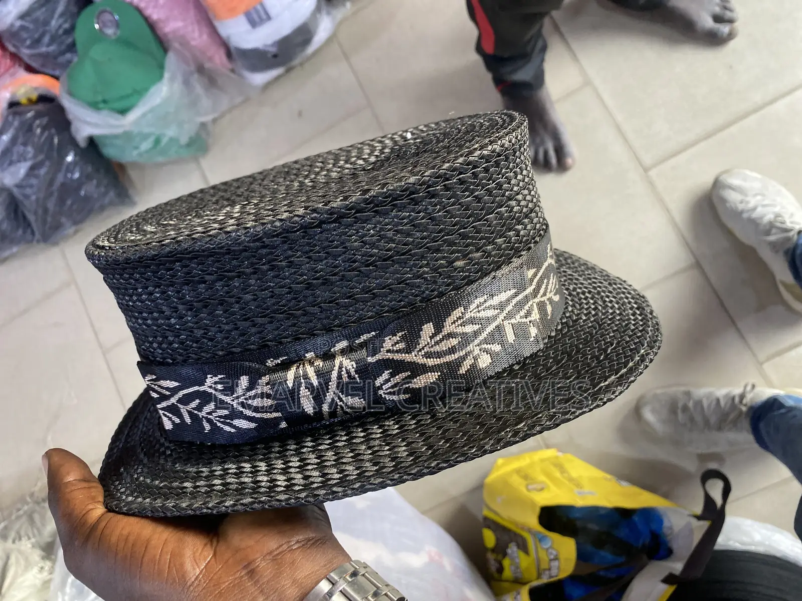 Original/Quality Flat Head Straw Hat for Unisex