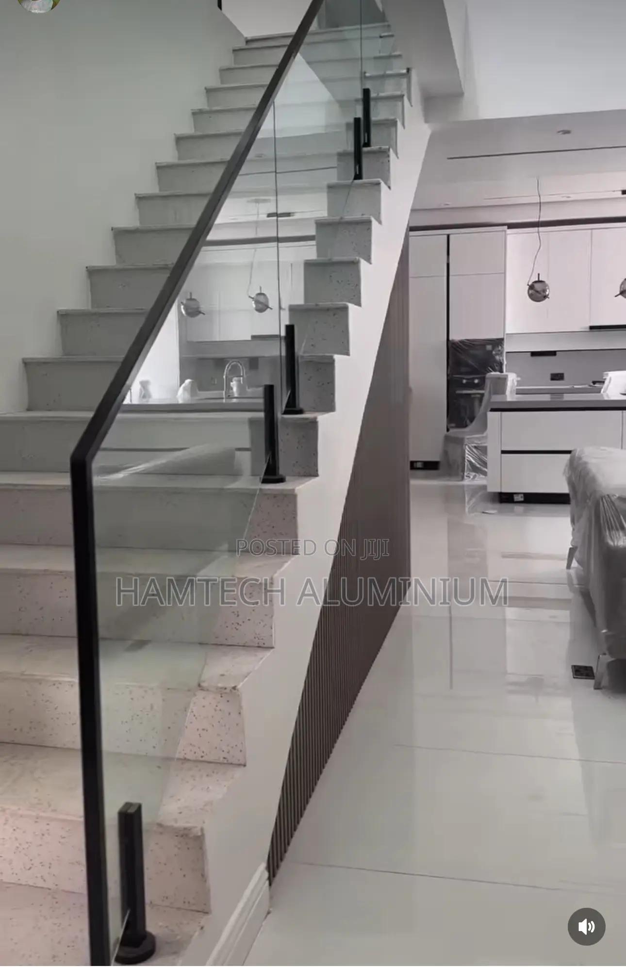 Glass Staircase Handrail