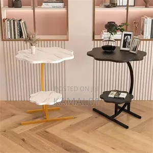 Double Layer C-Shaped End Table, Small Side Table