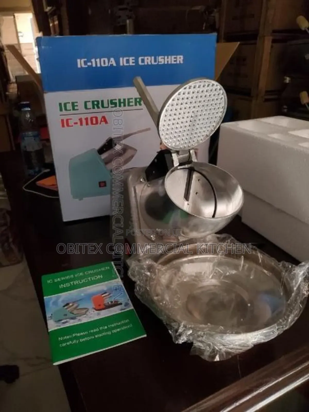 Industrial Ice Crusher Machine Is Now Available for Sale