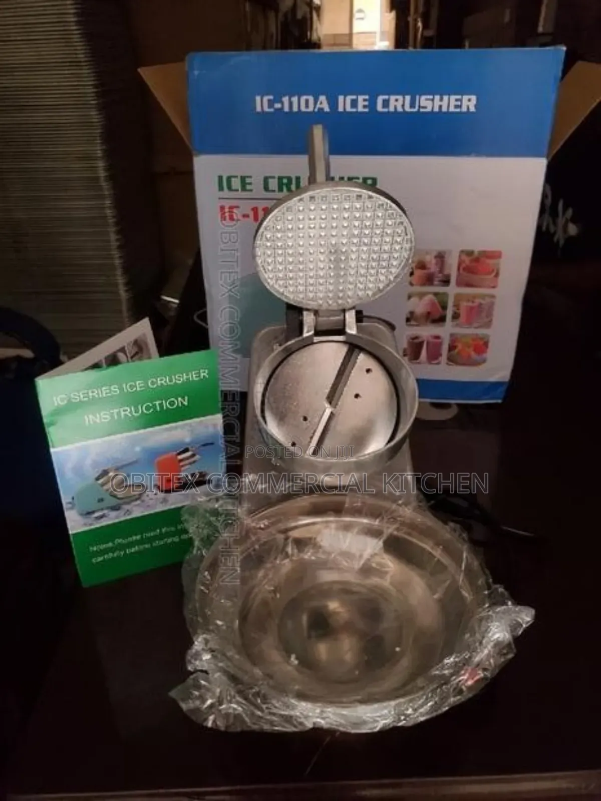 Industrial Ice Crusher Machine Is Now Available for Sale