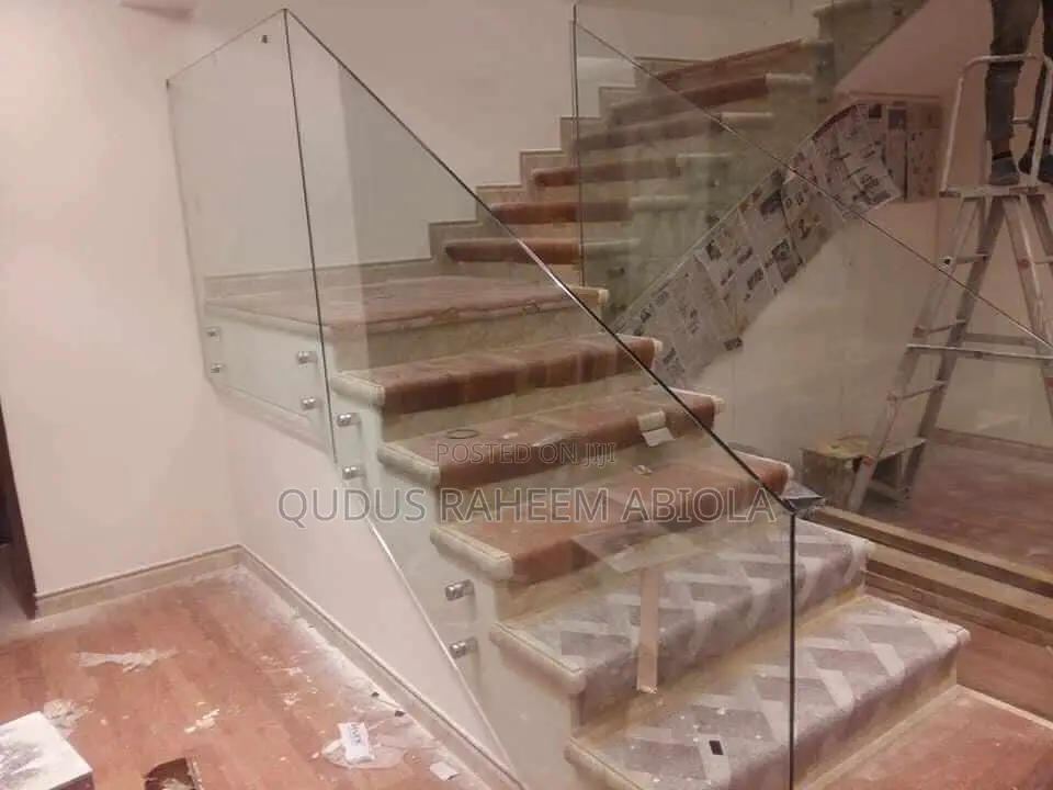 Glass Hand Railies