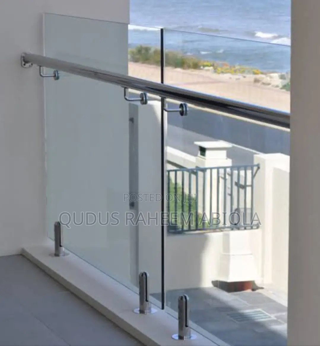 Glass Hand Railies