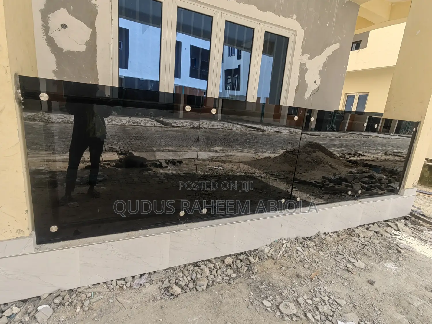 Glass Railings With Stainless Frame