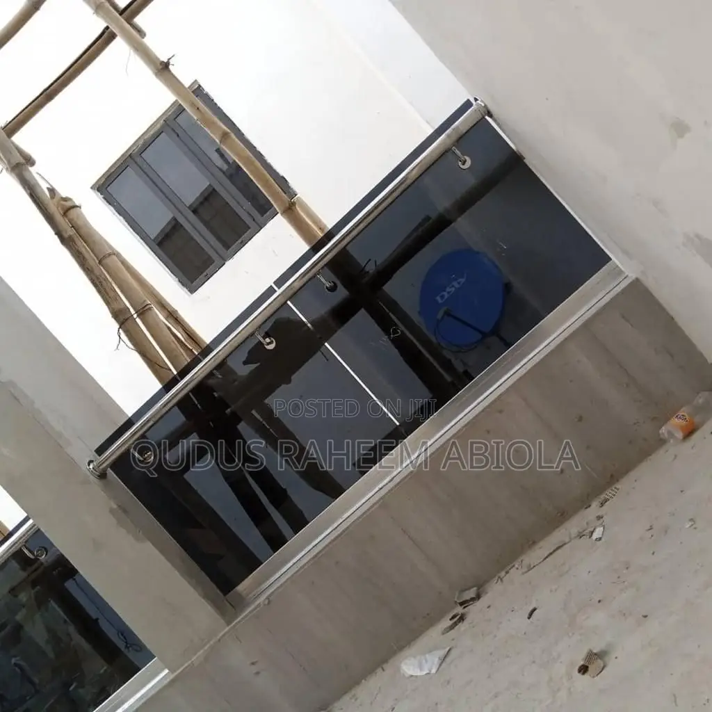 Glass Railings With Stainless Frame