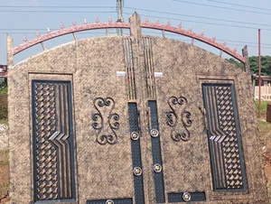 Golden Grill Arc Gate