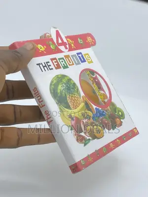 Unique Kiddies Fruits Book Card