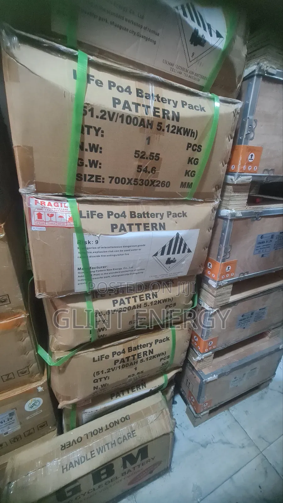 5kwh 24v Pattern Lithium Battery