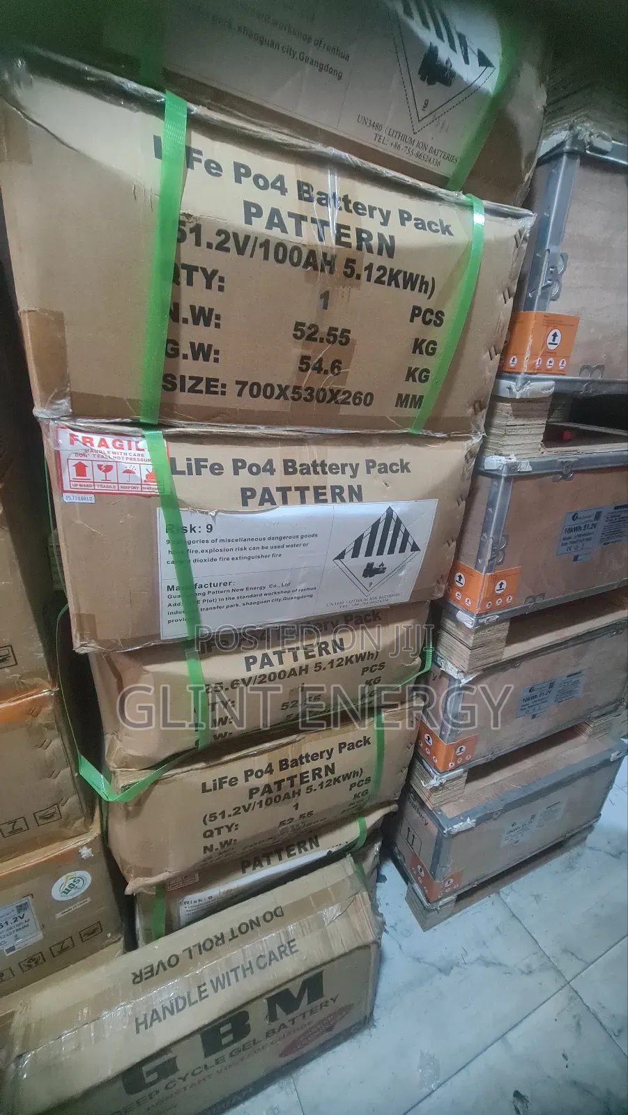 5kwh 24v Pattern Lithium Battery