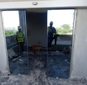 Sensor-Guided Entry Door