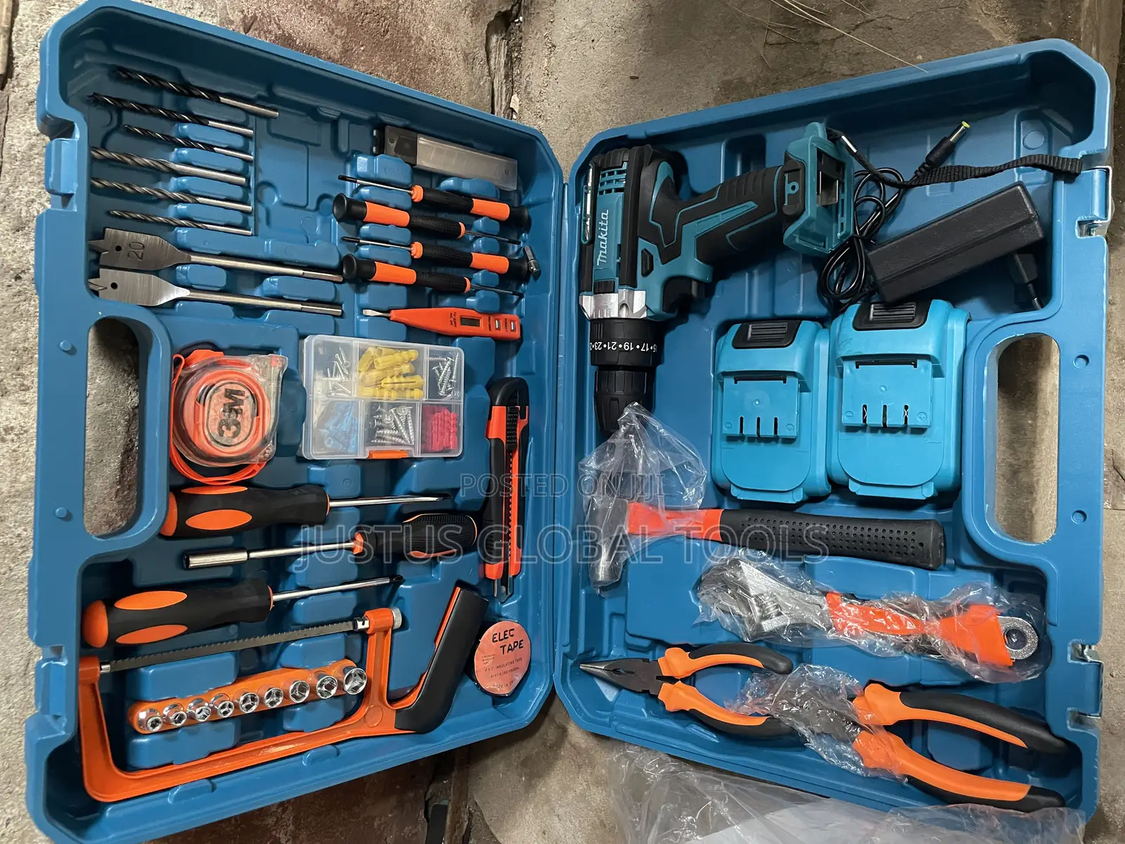 Makita Original Tools Sets With Cordless Drill