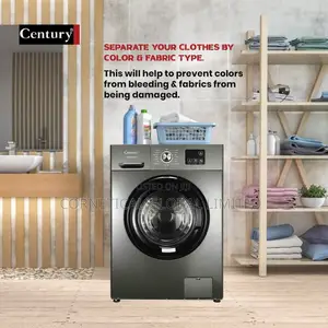 Century Automatic Front Load Washing Machine Cw8524a1 Grey