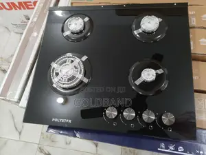 The Original Polystar Built in 4 Burner Gas Hob Pv-Gt60g4