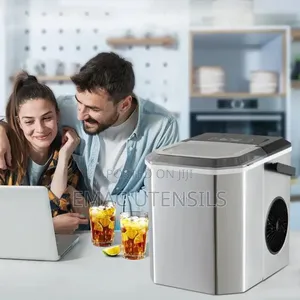 Portable Stainless Steel Automatic Ice Cube Maker Machine
