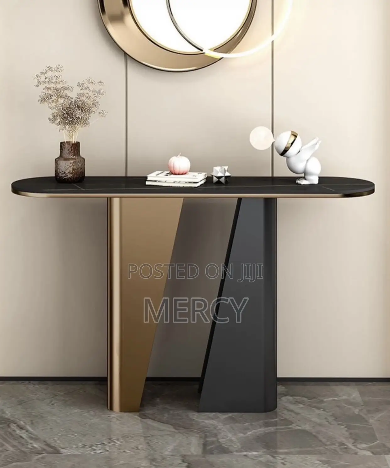 Console Table With Marble Top