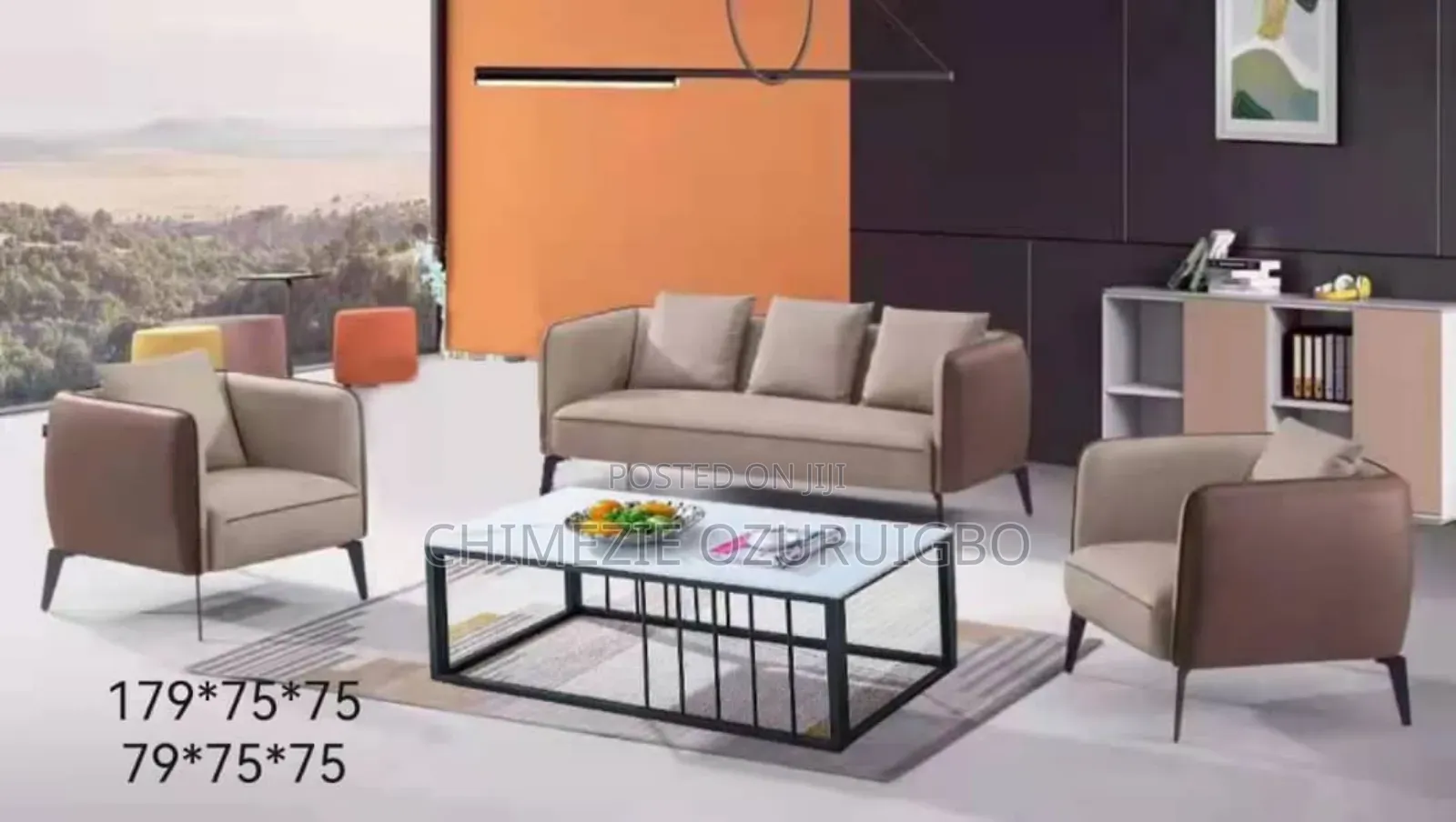 5 Seater Executive Office Sofa