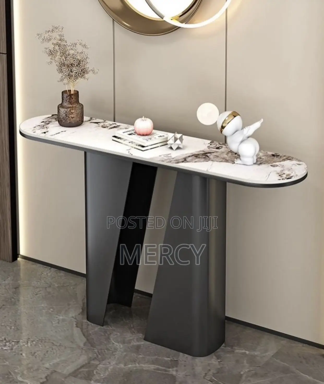 Console Table With Marble Top