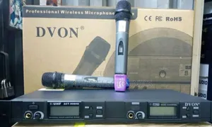 Dvon Uhf Hybrid Pro-wireless Microphone System