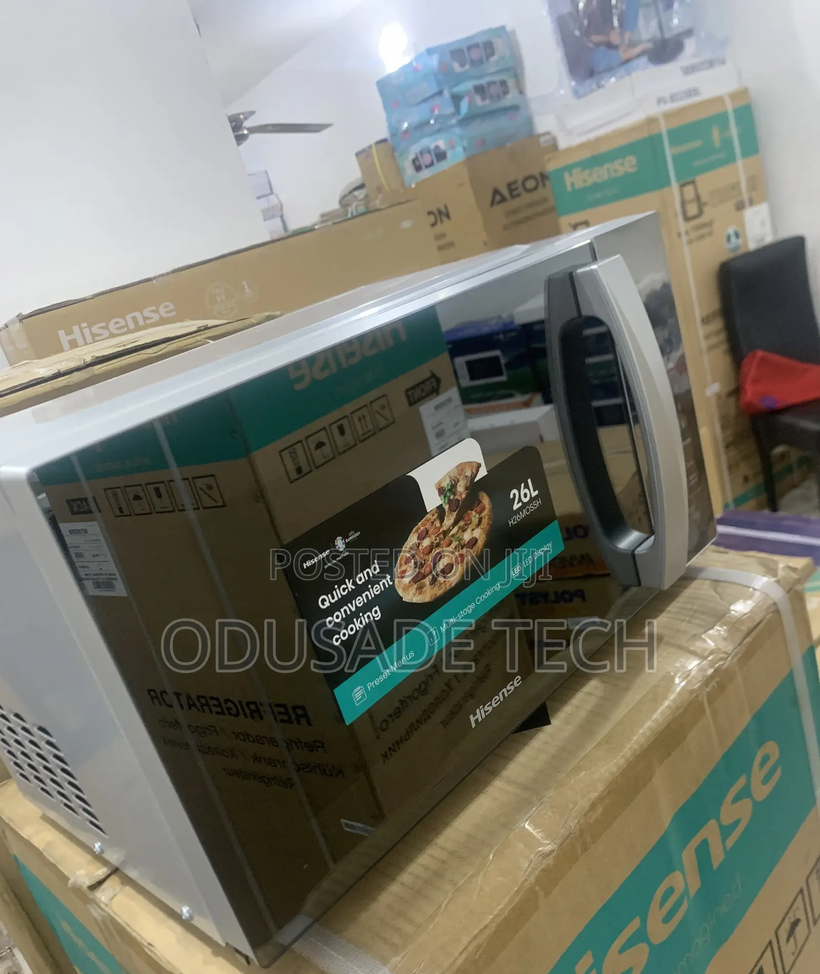 Compact Size H20M0WS3 Hisense Microwave Oven