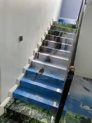 3D Epoxy for Stair Ways