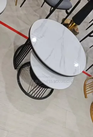 Marble Top 2in1 Centre Table