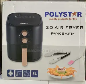 Polystar 5liters Air Fryer (Pv-K5afm)