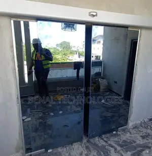 Motion-Actuator Entry Door