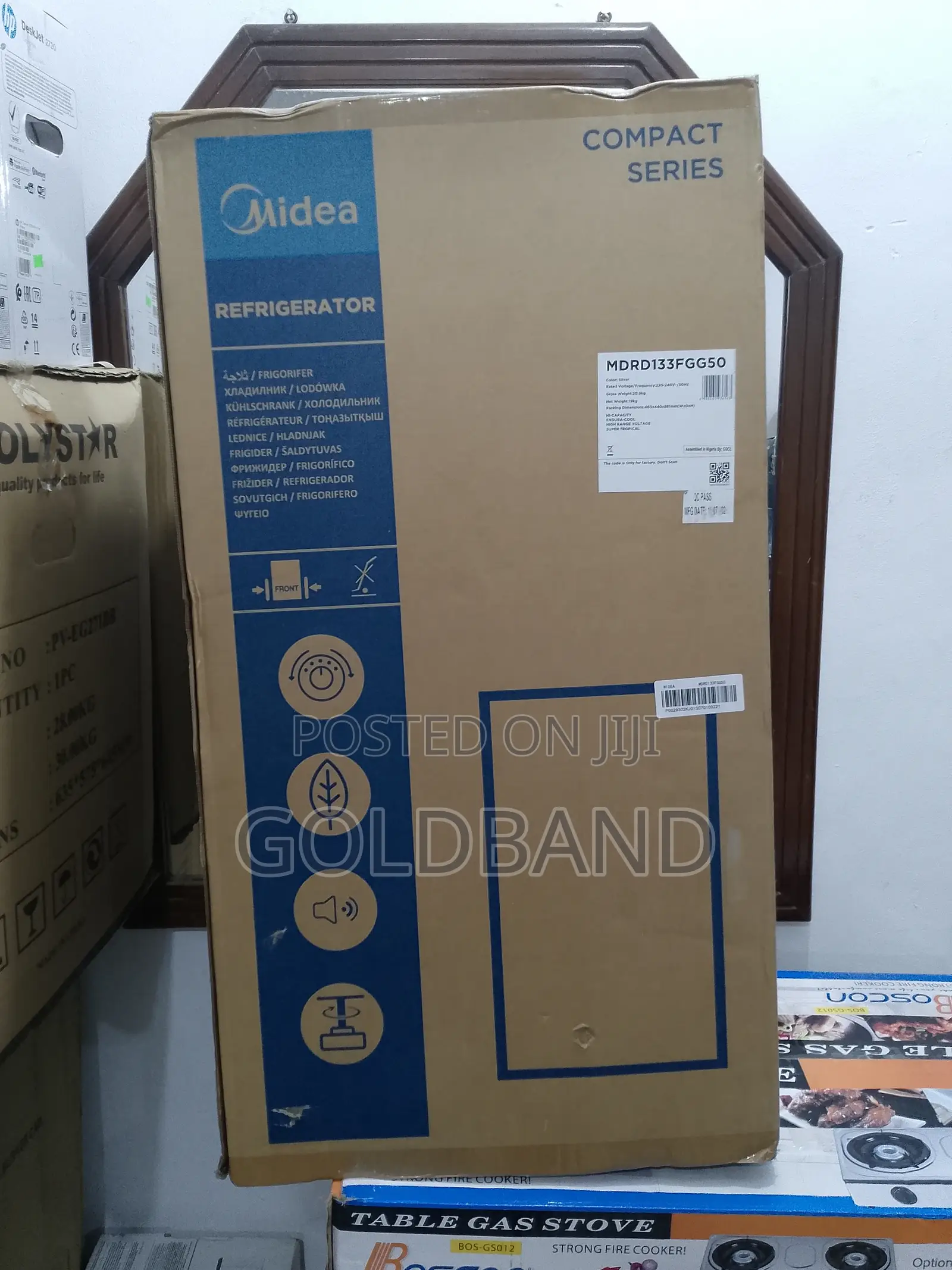 Midea Single Door Refrigerator Available